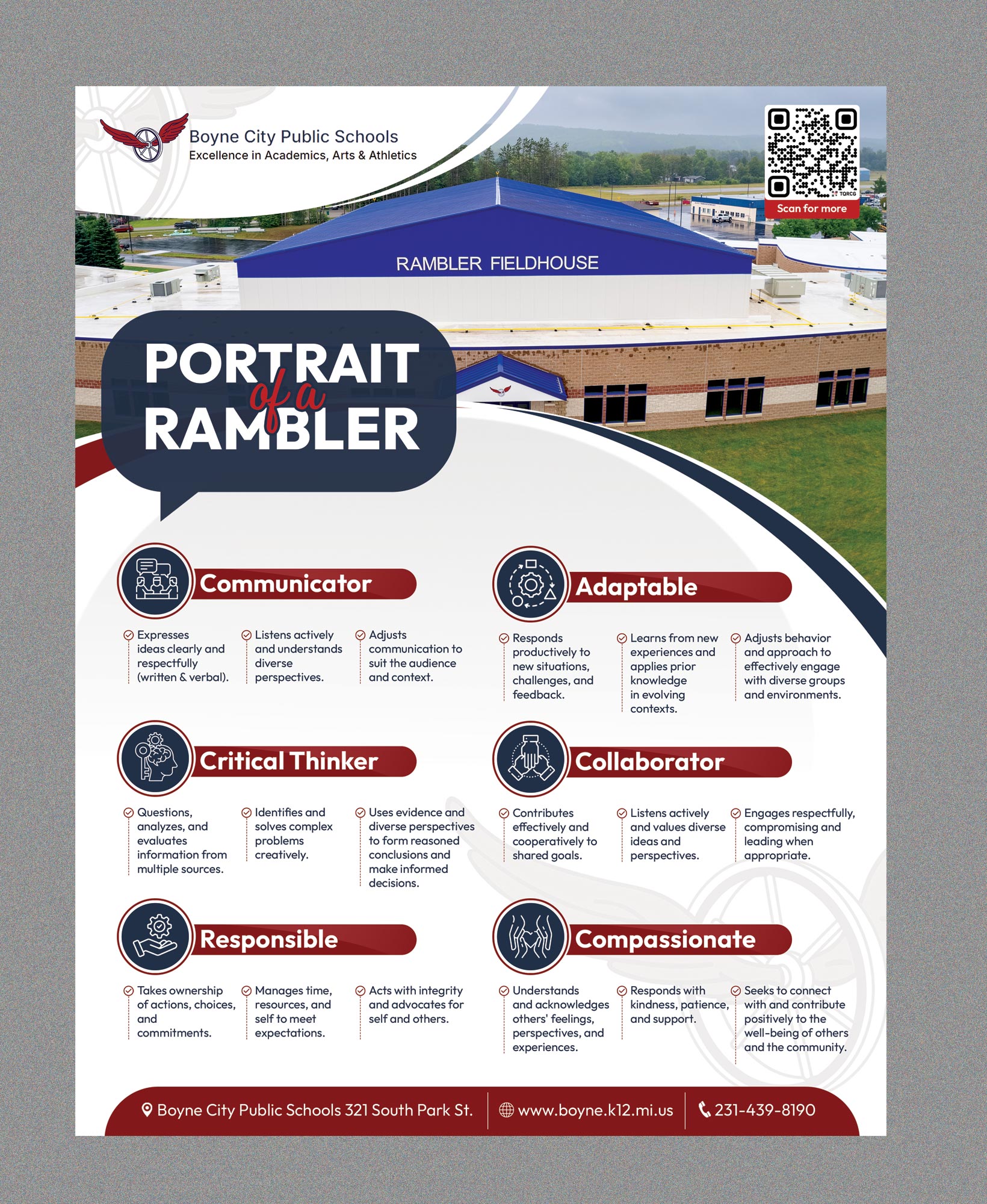 Flyer Design by Stan$oul for Boyne City Public Schools | Design #36422218