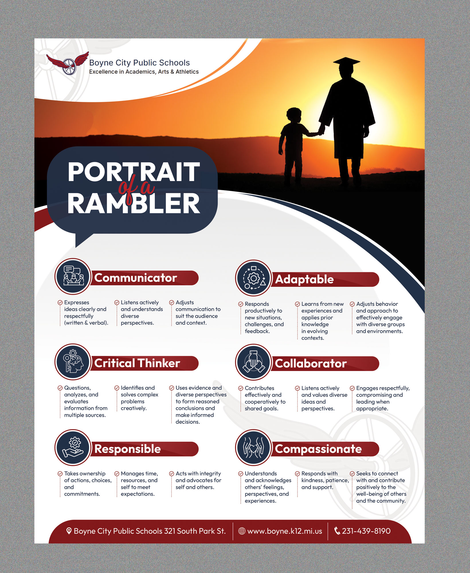 Flyer Design by Stan$oul for Boyne City Public Schools | Design #36442287