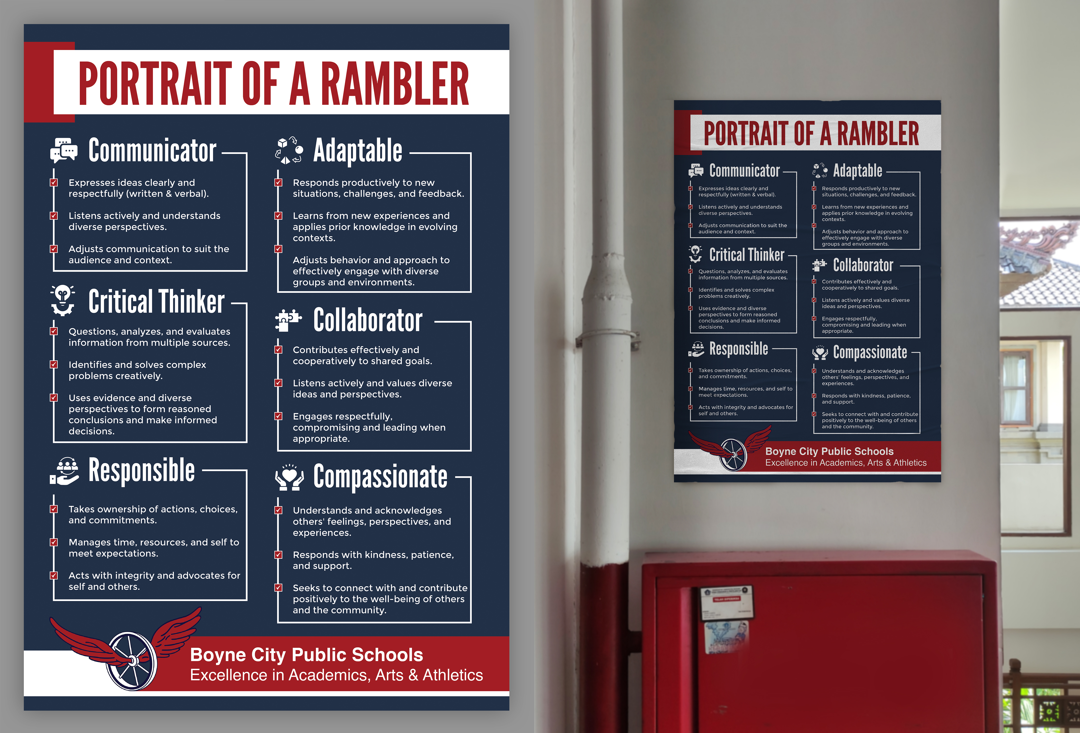 Flyer Design by Impressive Designs for Boyne City Public Schools | Design #36421055