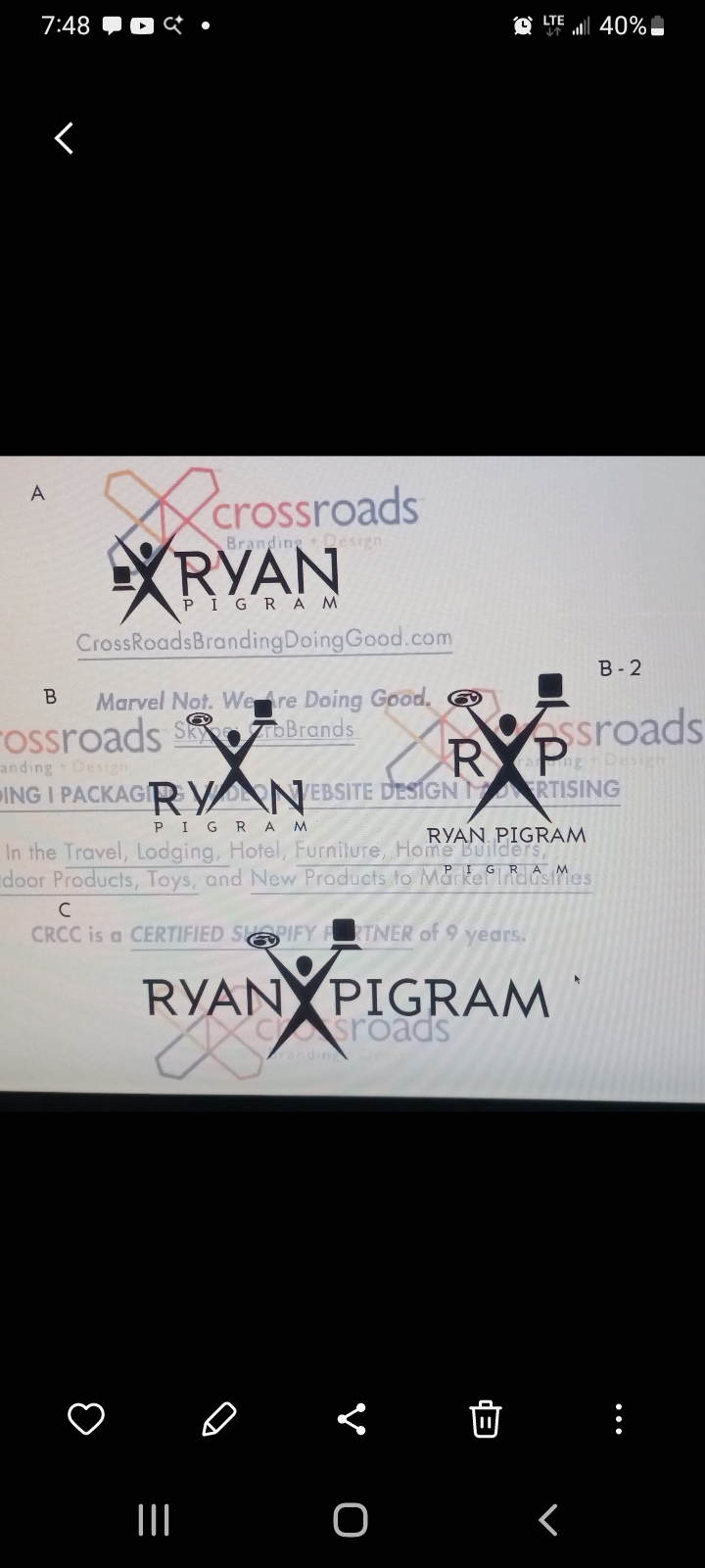 Logo Design by CR+CC LLC. for this project | Design #36431582