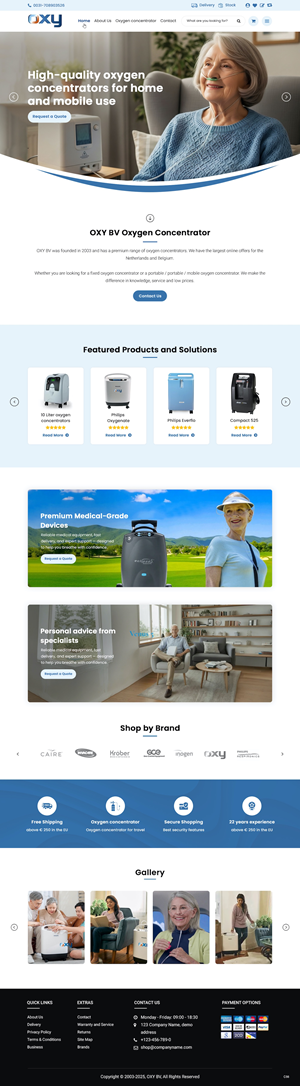 Web Design by pb for OCS International | Design: #36427731