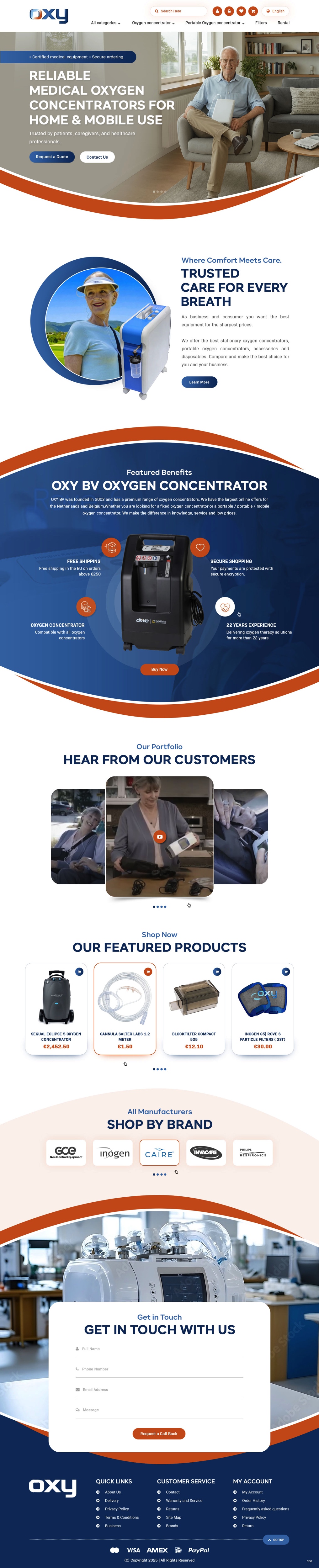 Web Design by pb for OCS International | Design #36431421