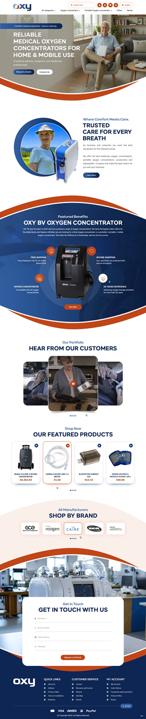 Web Design by pb for OCS International | Design: #36431421