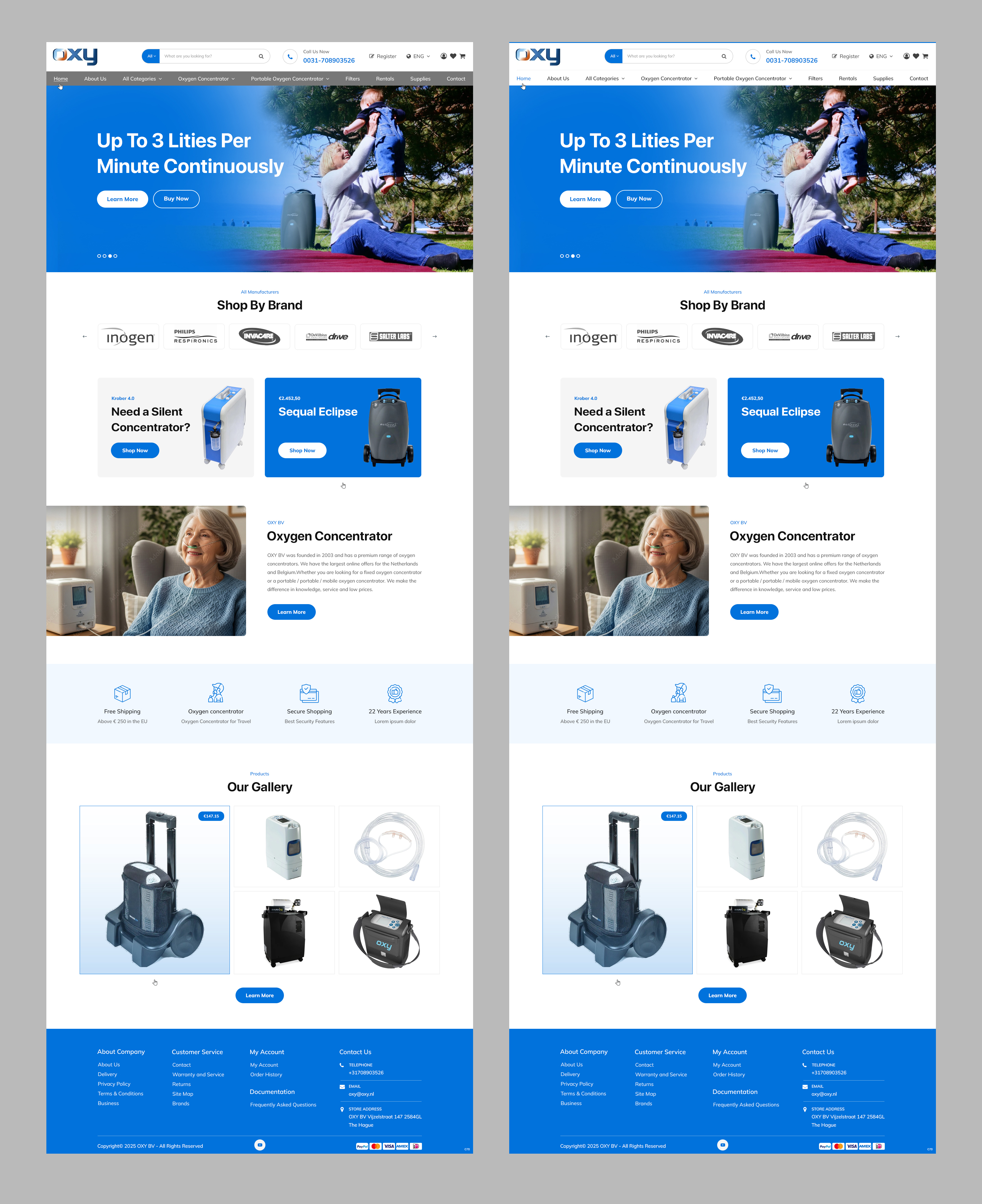 Web Design by pb for OCS International | Design #36436055