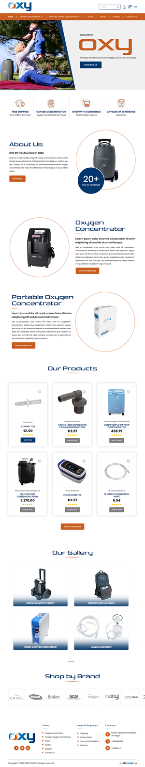 Web Design by Creations Box 2015 for OCS International | Design #36438394