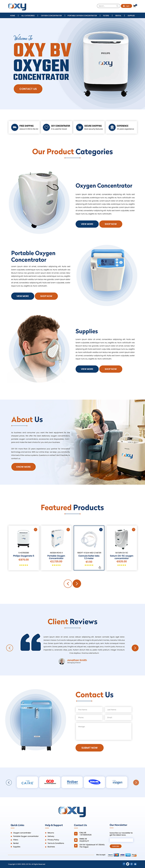 Web Design by Creations Box 2015 for OCS International | Design: #36444660
