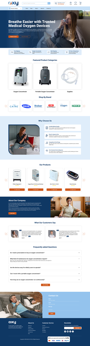 Web Design by creative.bugs for OCS International | Design: #36450454