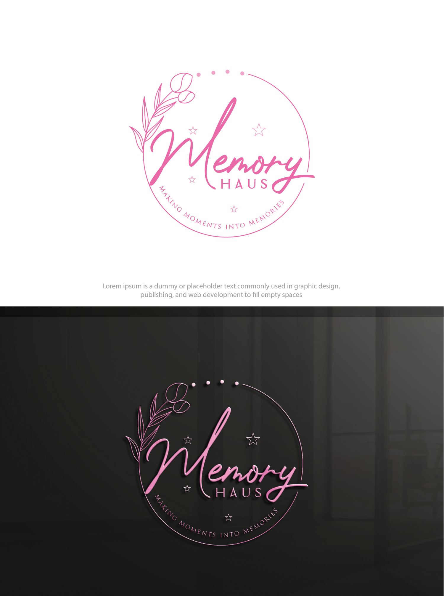 Logo Design by Revolt Team for Memory Haus Canada | Design #36426726