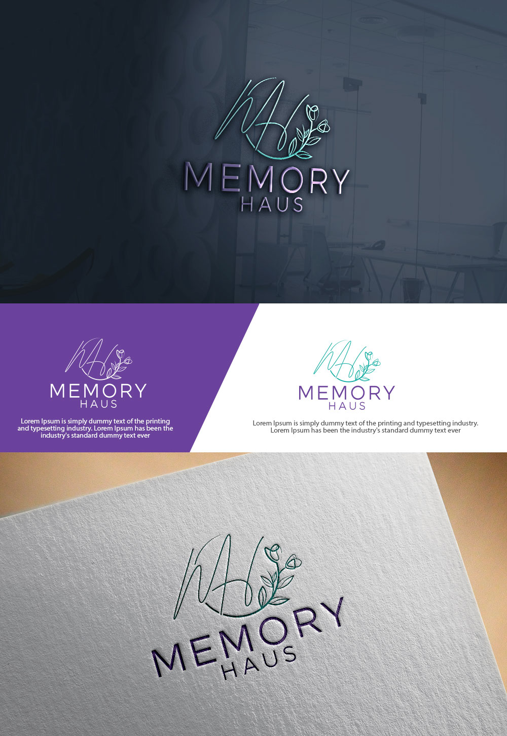 Diseño de Logo por sulemani  creation para Memory Haus Canada | Diseño #36428934