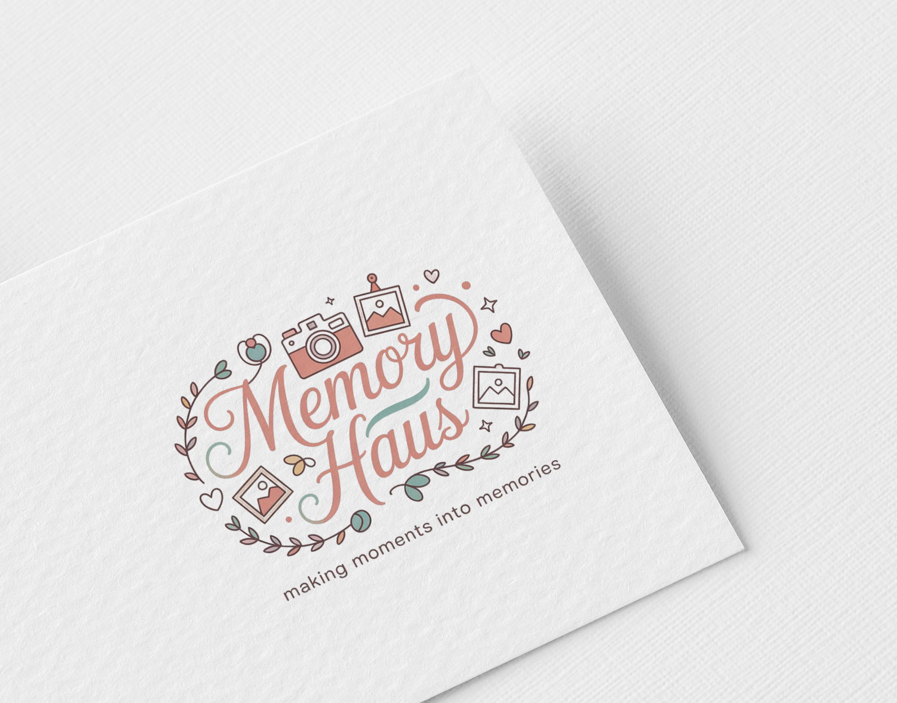 Logo Design by Jena Siraj for Memory Haus Canada | Design #36433756