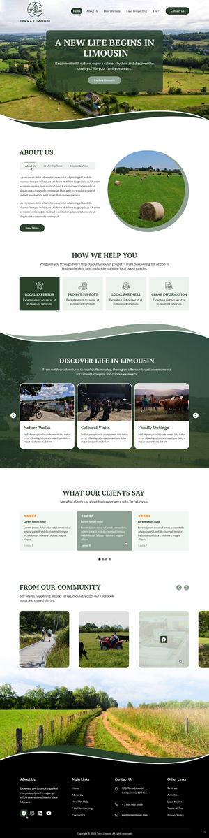Web Design by pb for this project | Design: #36436129