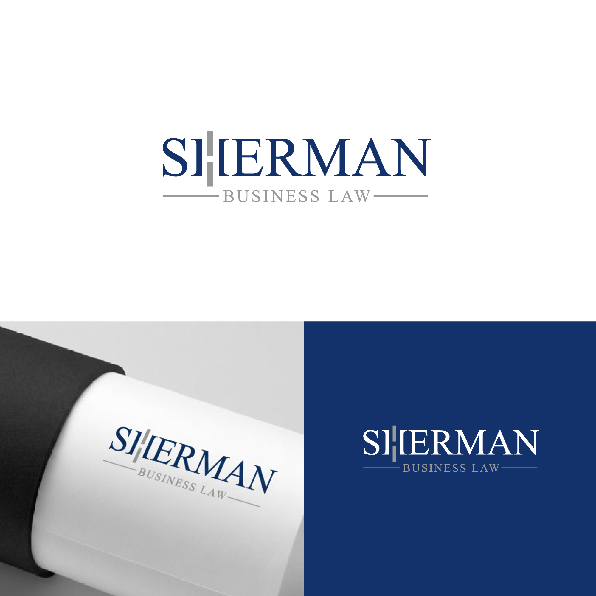 Logo-Design von Farhad Kreative für Sherman Business Law | Design #36433833