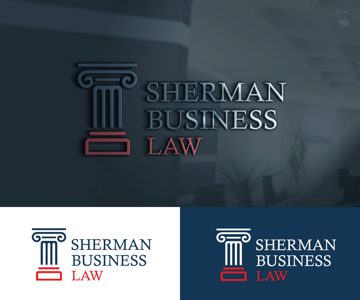 Logo Design by m@h!r for Sherman Business Law | Design #36443375