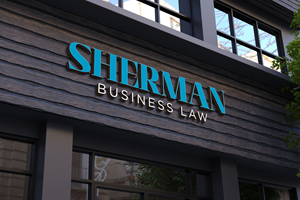 Logo-Design von Kavth für Sherman Business Law | Design: #36464811