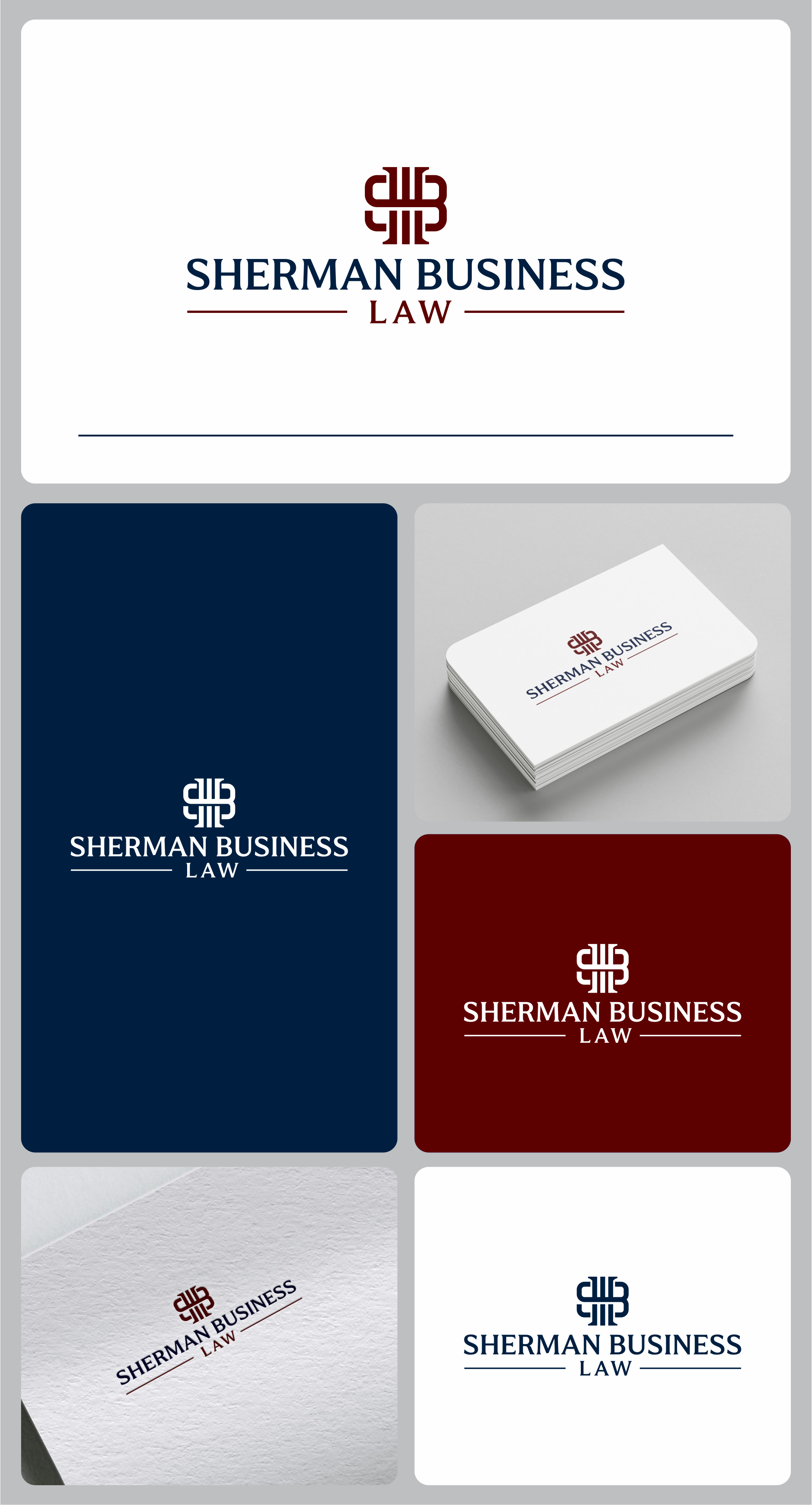 Logo-Design von melzh für Sherman Business Law | Design #36460452