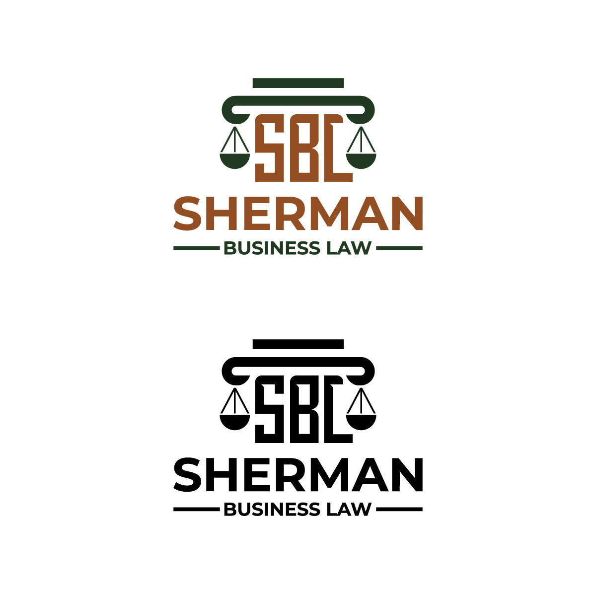 Logo-Design von rass07 für Sherman Business Law | Design #36434667