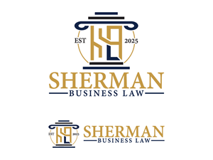 Logo-Design von ThreeDesignArt für Sherman Business Law | Design: #36433399