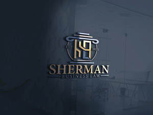 Logo-Design von ThreeDesignArt für Sherman Business Law | Design: #36433442