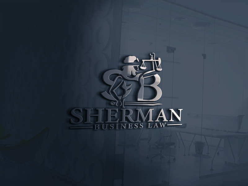 Logo-Design von ThreeDesignArt für Sherman Business Law | Design #36433612