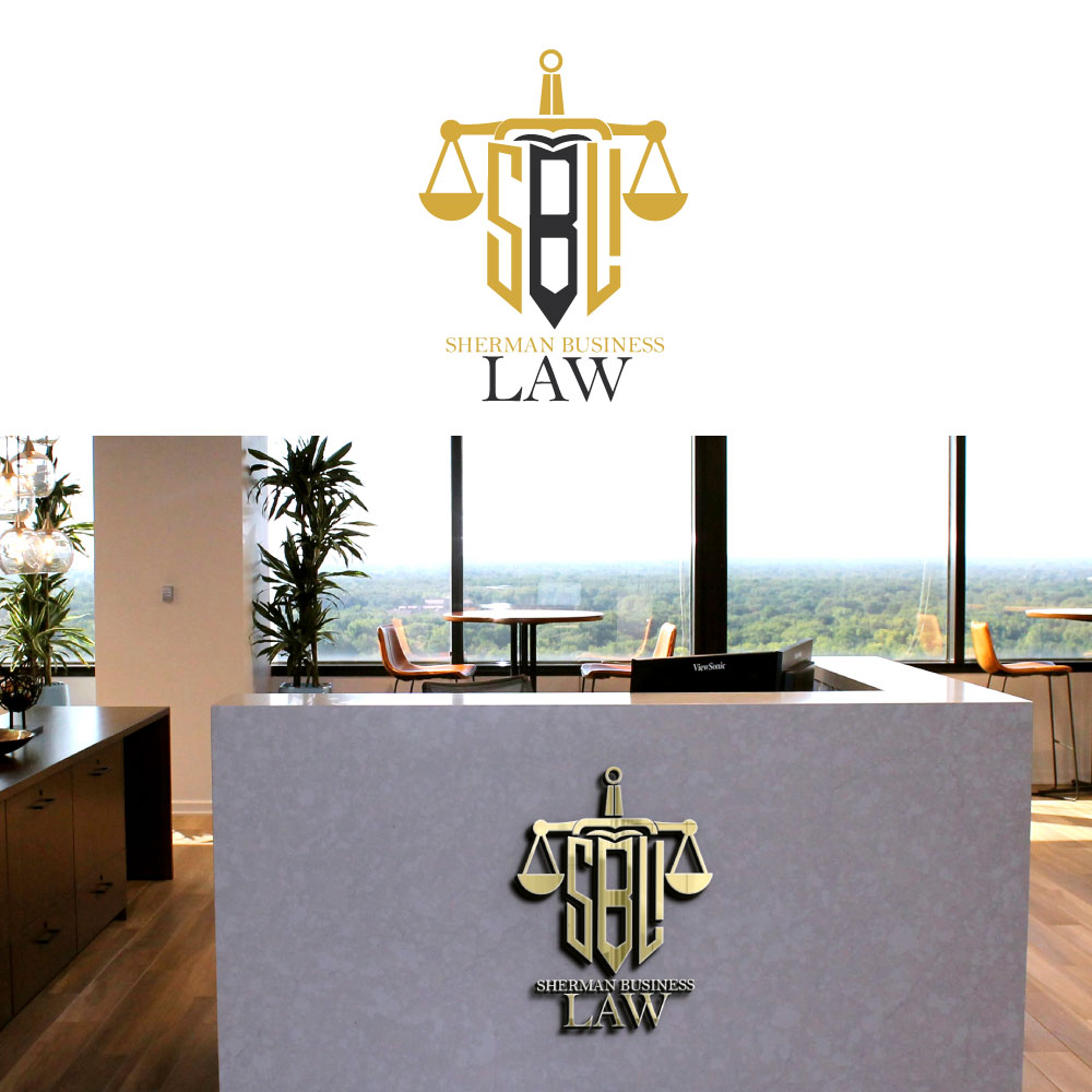 Logo-Design von Sahina für Sherman Business Law | Design #36442360