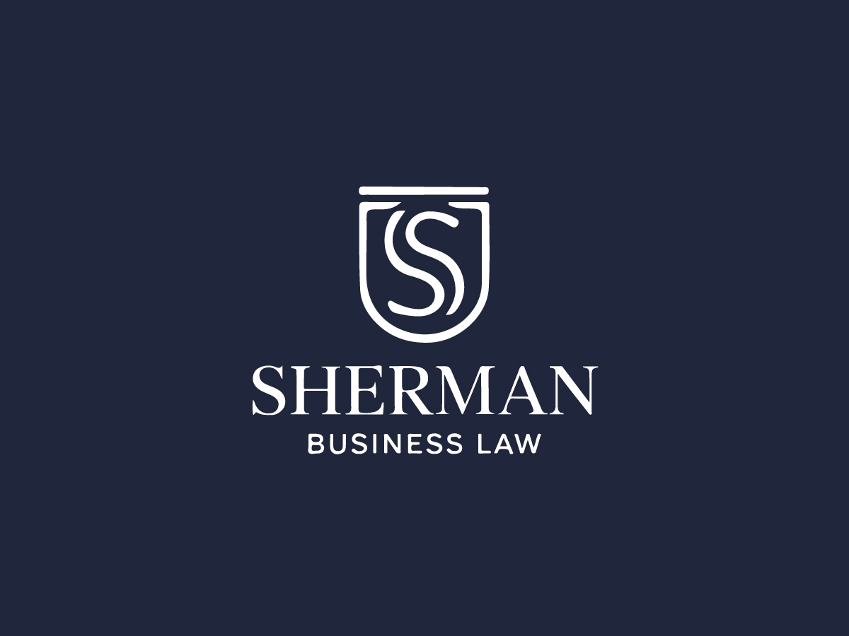Logo-Design von yozdesign für Sherman Business Law | Design #36441747