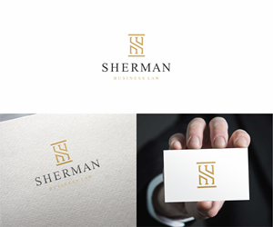 Logo-Design von B A T S für Sherman Business Law | Design: #36457633