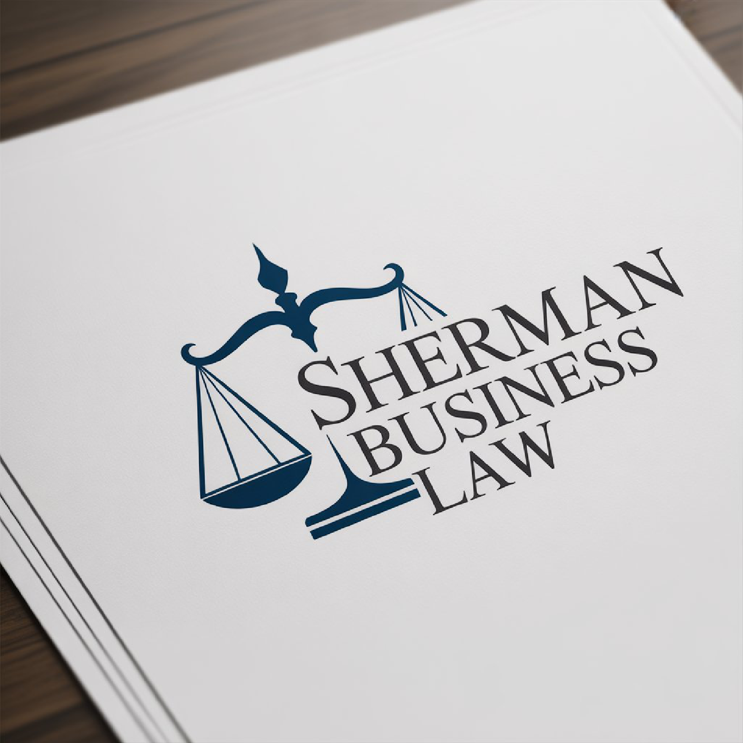 Logo Design by LPMG for Sherman Business Law | Design #36460728