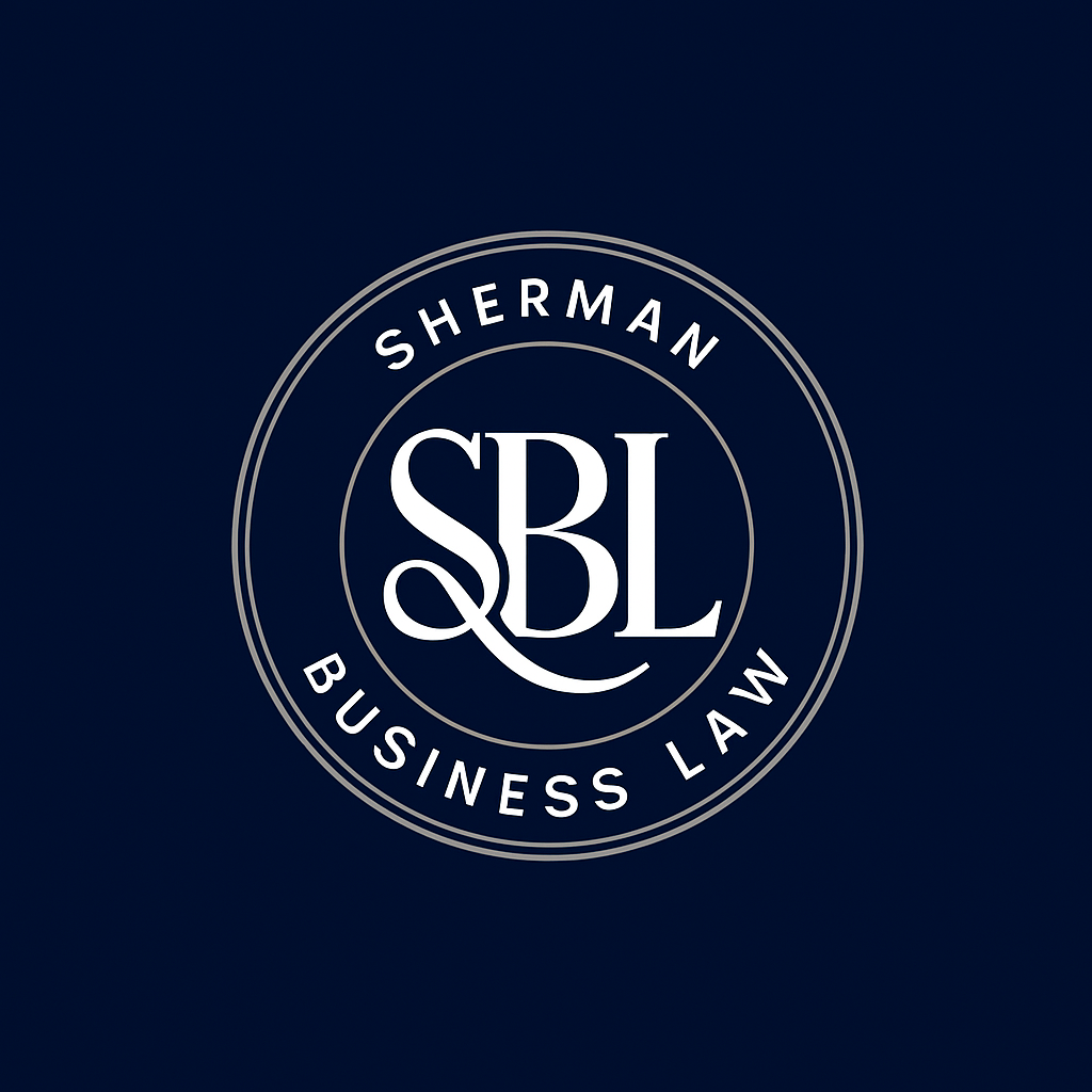 Logo-Design von Mukuuu für Sherman Business Law | Design #36443411