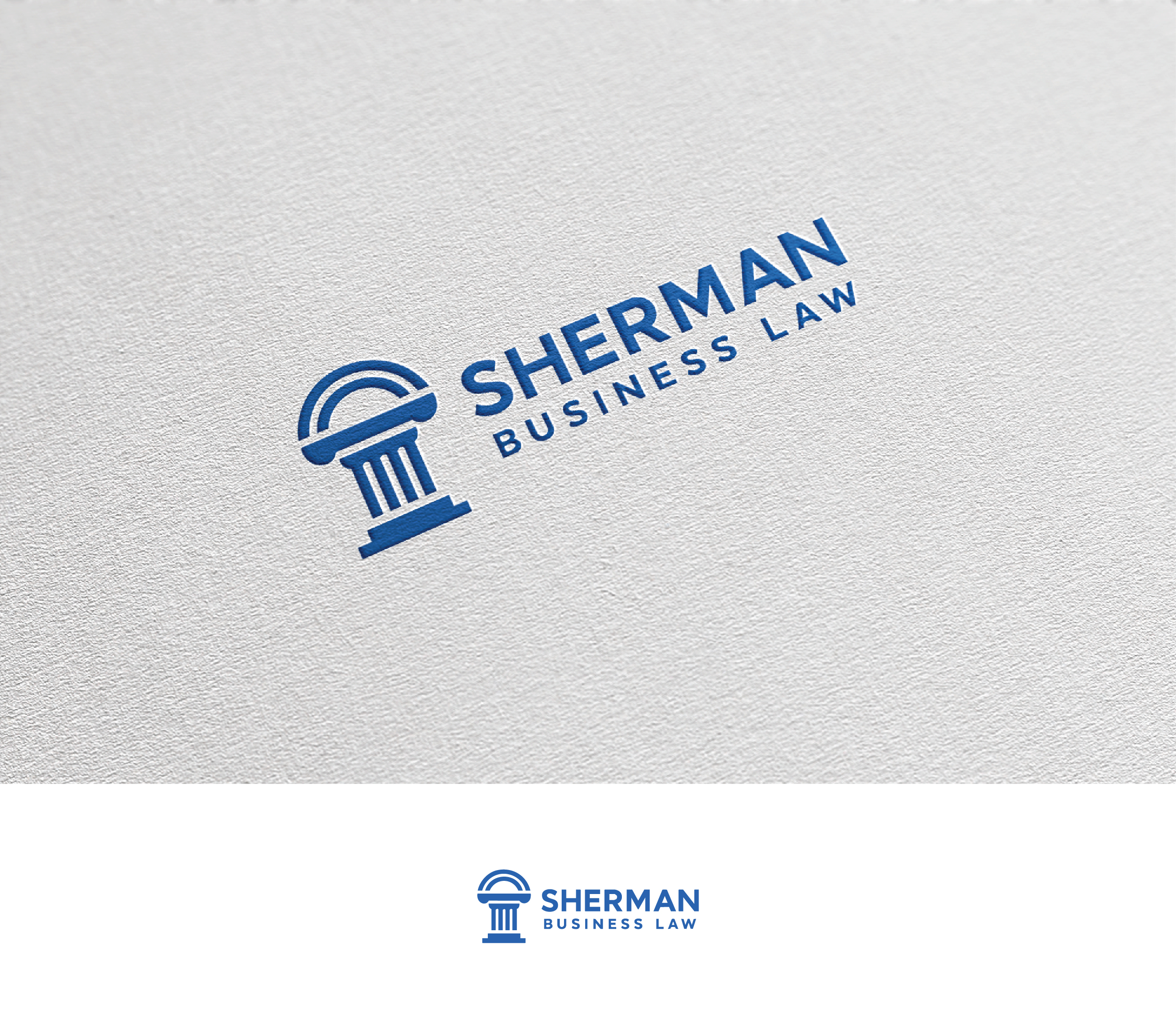 Logo Design by Afsana_Hoque for Sherman Business Law | Design #36436456