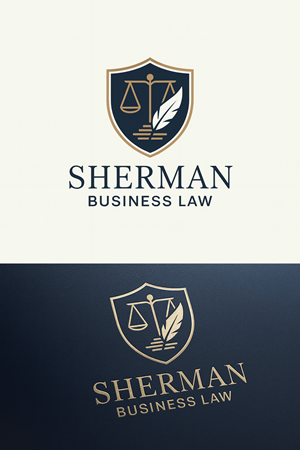 Logo-Design von Taha_01 für Sherman Business Law | Design: #36432600