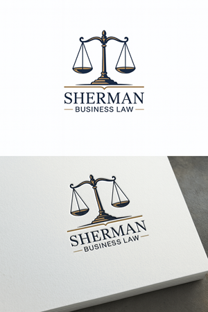 Logo-Design von Taha_01 für Sherman Business Law | Design: #36432637