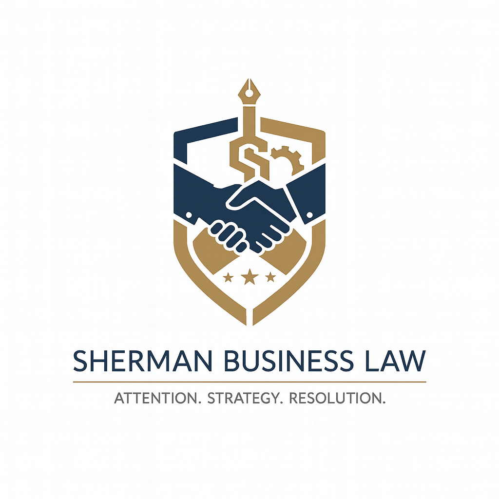 Design de Logo par Taha_01 pour Sherman Business Law | Design #36451491
