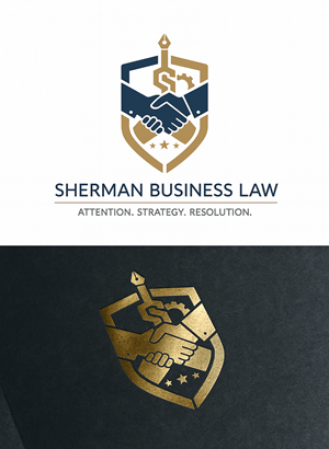 Logo-Design von Taha_01 für Sherman Business Law | Design: #36451514