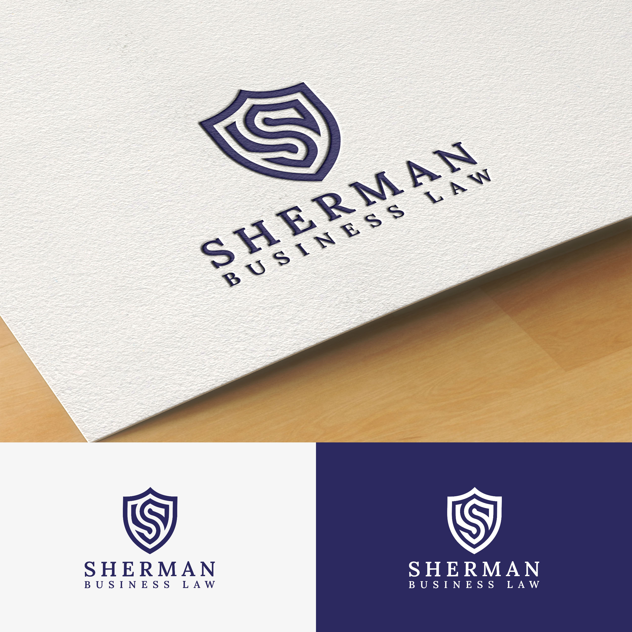 Logo Design by -ACE- for Sherman Business Law | Design #36436218