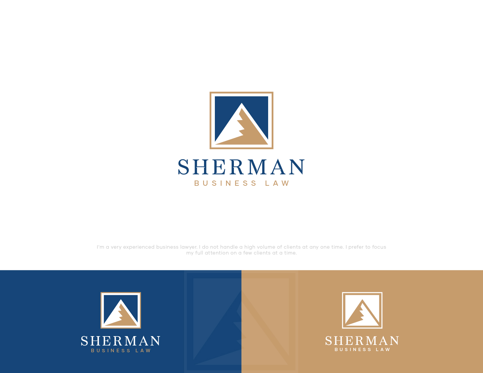 Logo Design by JuniorDesigns for Sherman Business Law | Design #36431273