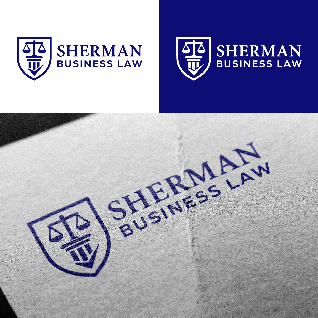 Logo Design by ahmeddesigner123 for Sherman Business Law | Design #36434469