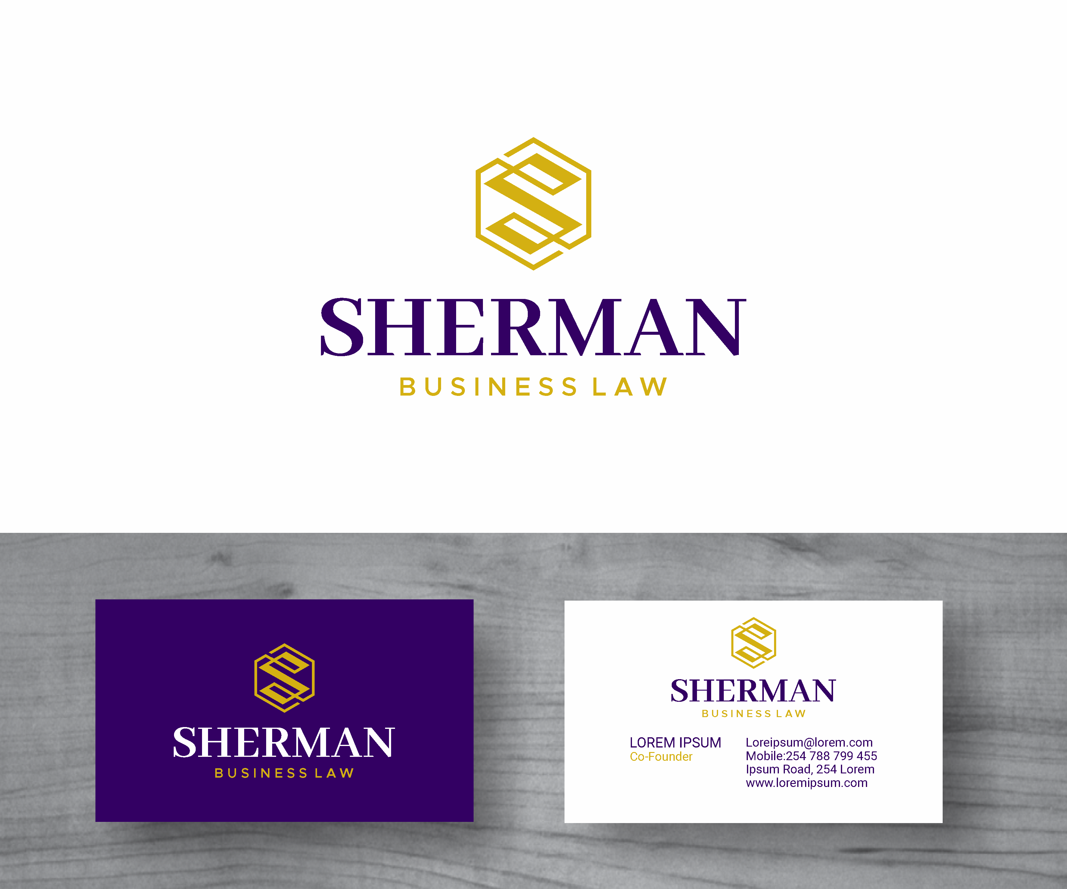 Diseño de Logo por MBARO para Sherman Business Law | Diseño #36471442