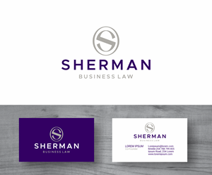 Logo-Design von MBARO für Sherman Business Law | Design: #36471443