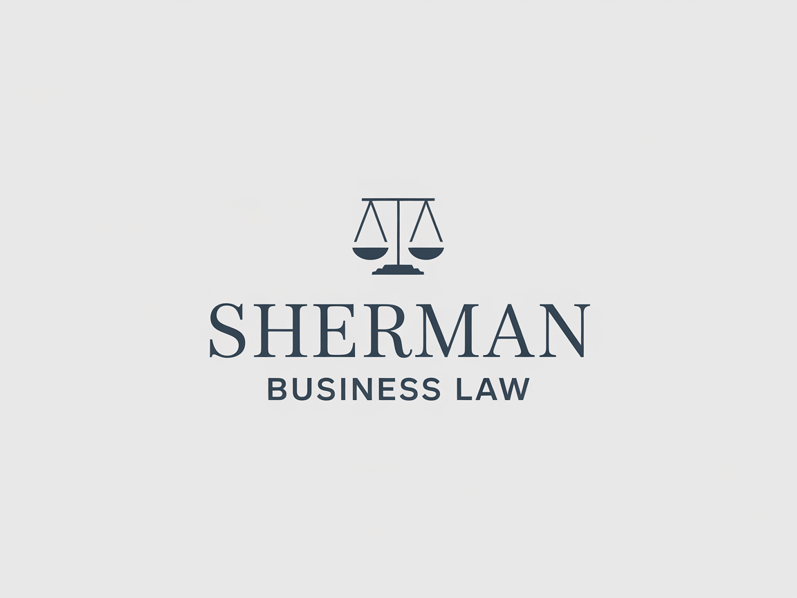 Design de Logo par Minang Art_Studio pour Sherman Business Law | Design #36469804