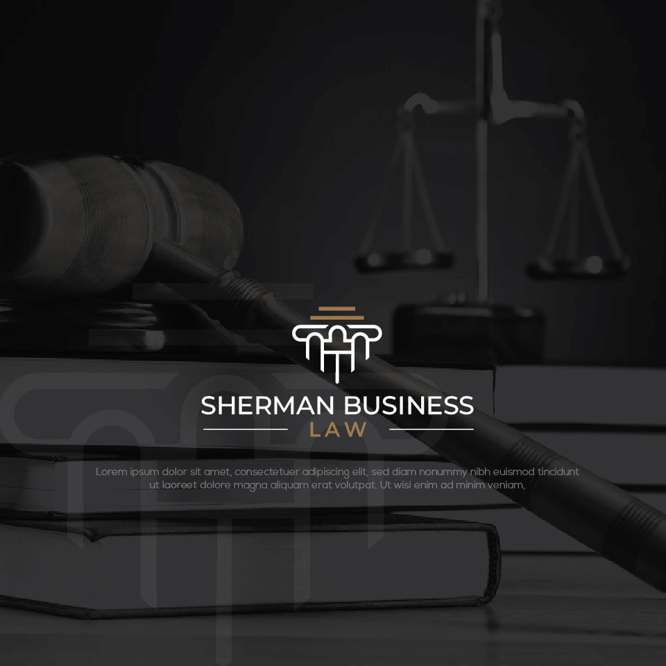 Diseño de Logo por Maxo-Biz para Sherman Business Law | Diseño #36434121