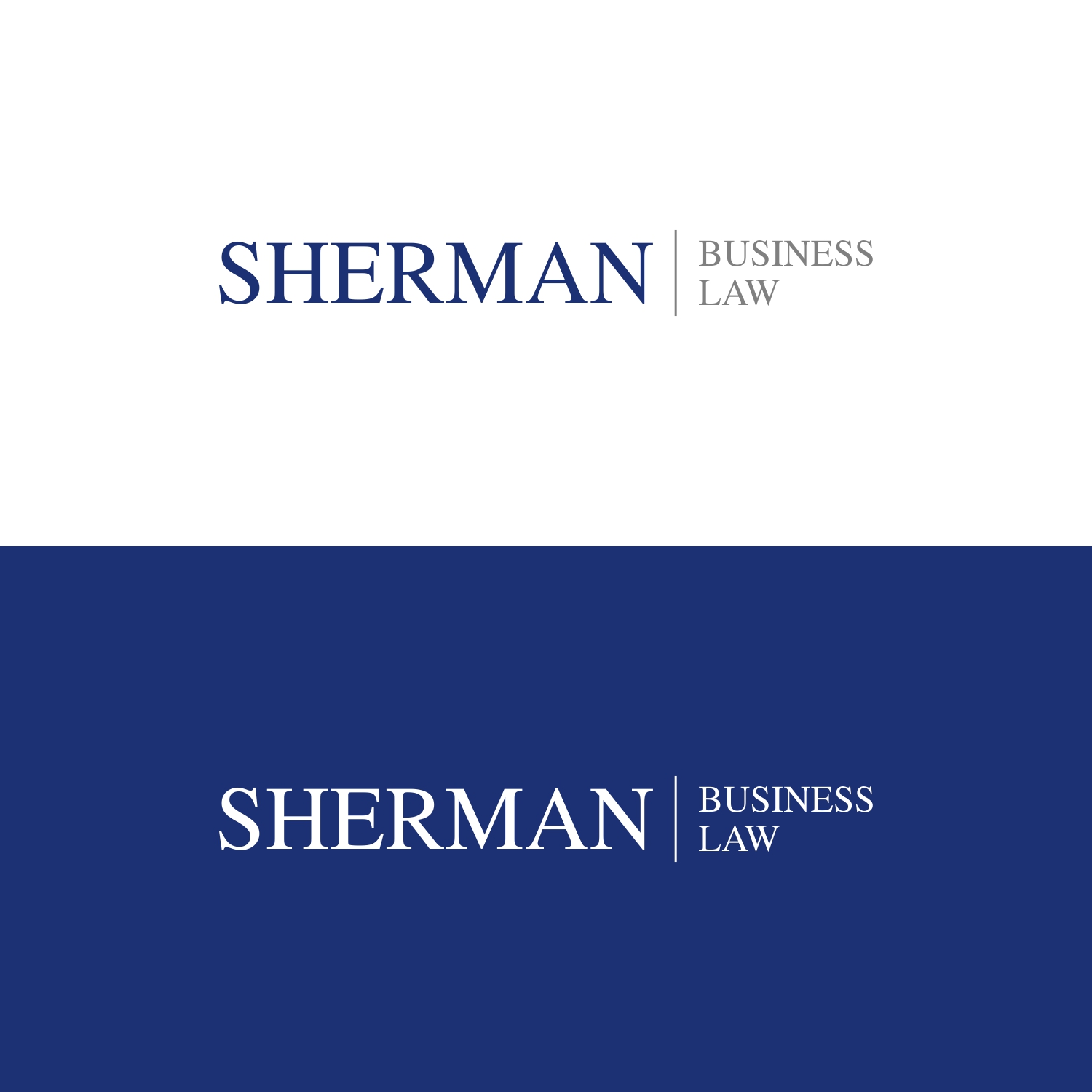 Logo-Design von GVisions für Sherman Business Law | Design #36435131