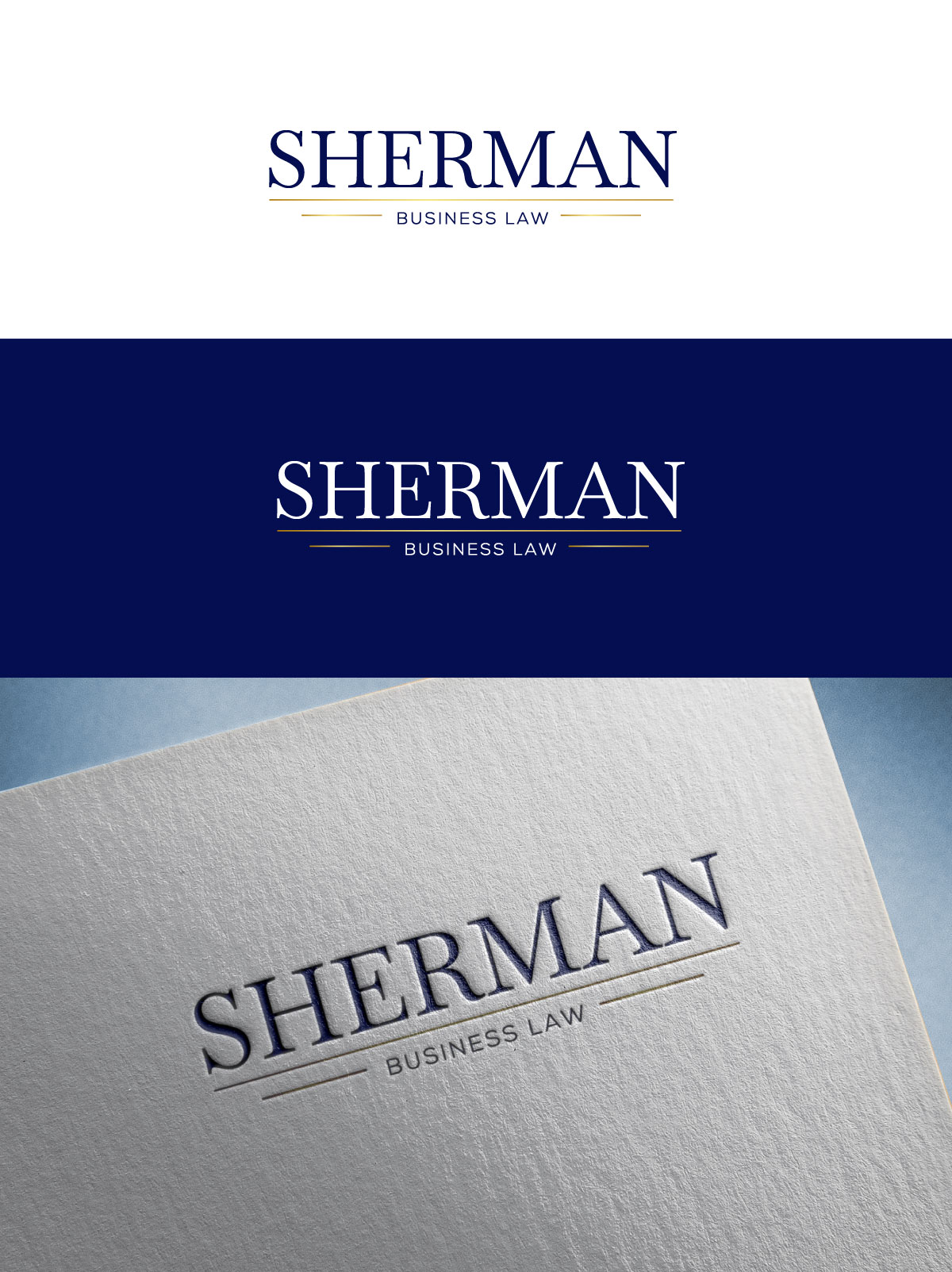 Logo Design by flora.c design for Sherman Business Law | Design #36432813
