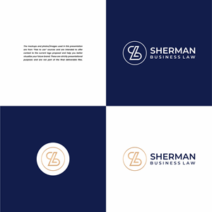 Logo-Design von sonimaulana.dc für Sherman Business Law | Design: #36431532