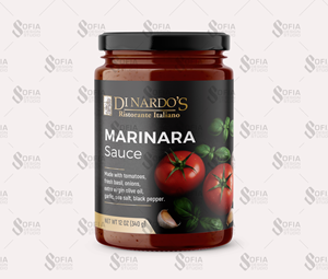Diseño de Etiqueta por SofiaDesignStudio para di nardos restaurant | Diseño: #36447258