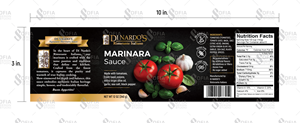 Diseño de Etiqueta por SofiaDesignStudio para di nardos restaurant | Diseño: #36454817