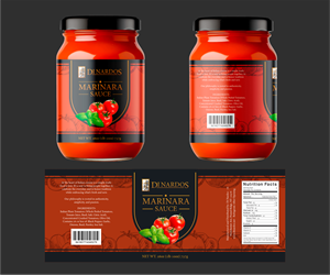 Diseño de Etiqueta por ThiagoB para di nardos restaurant | Diseño: #36437209