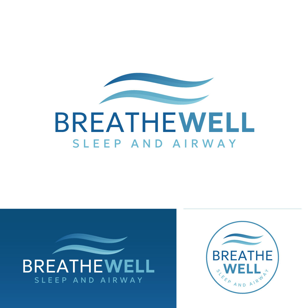 Logo-Design von Franabanana für BreatheWell Sleep and Airway | Design #36443052