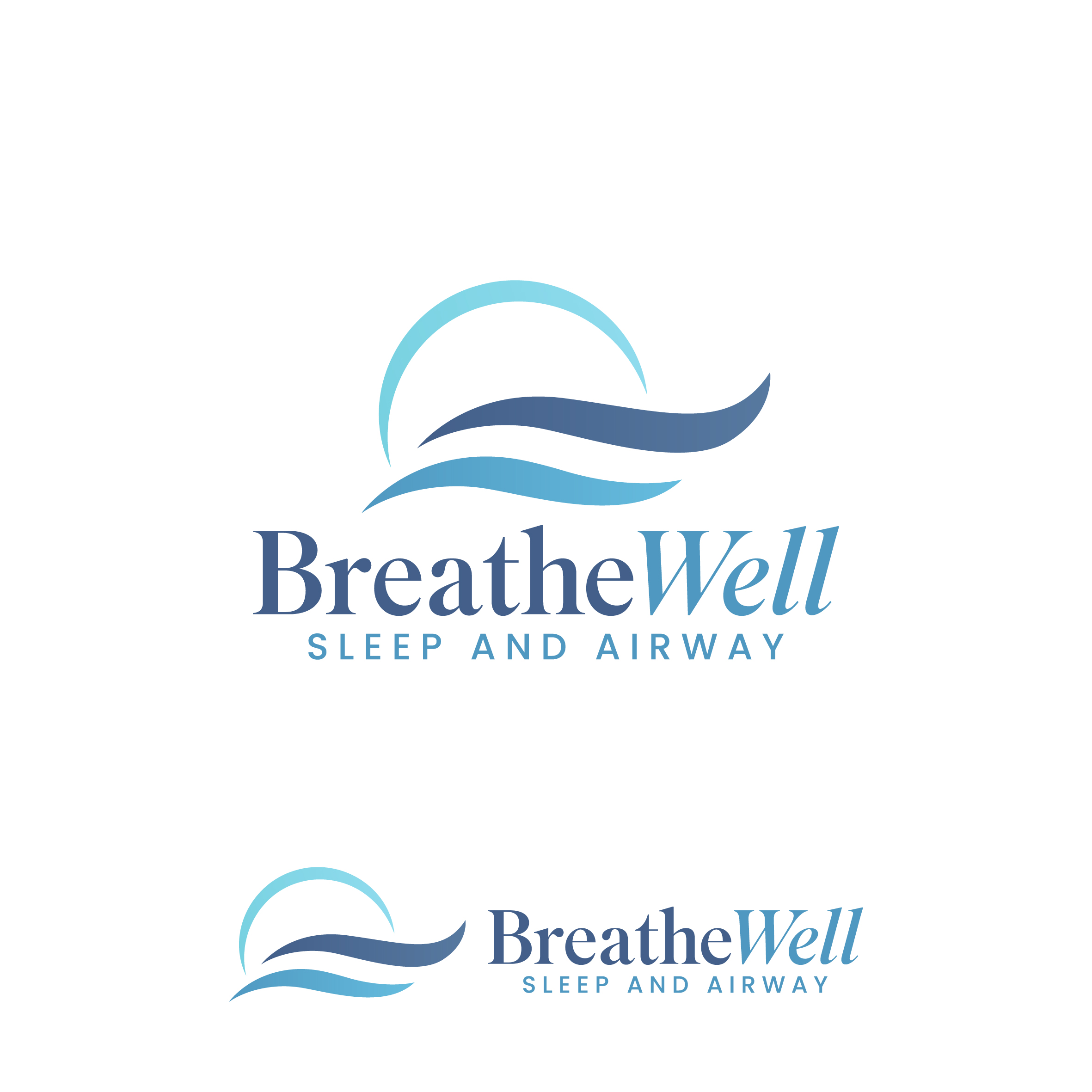 Logo-Design von Aljune Castro Designs für BreatheWell Sleep and Airway | Design #36438981