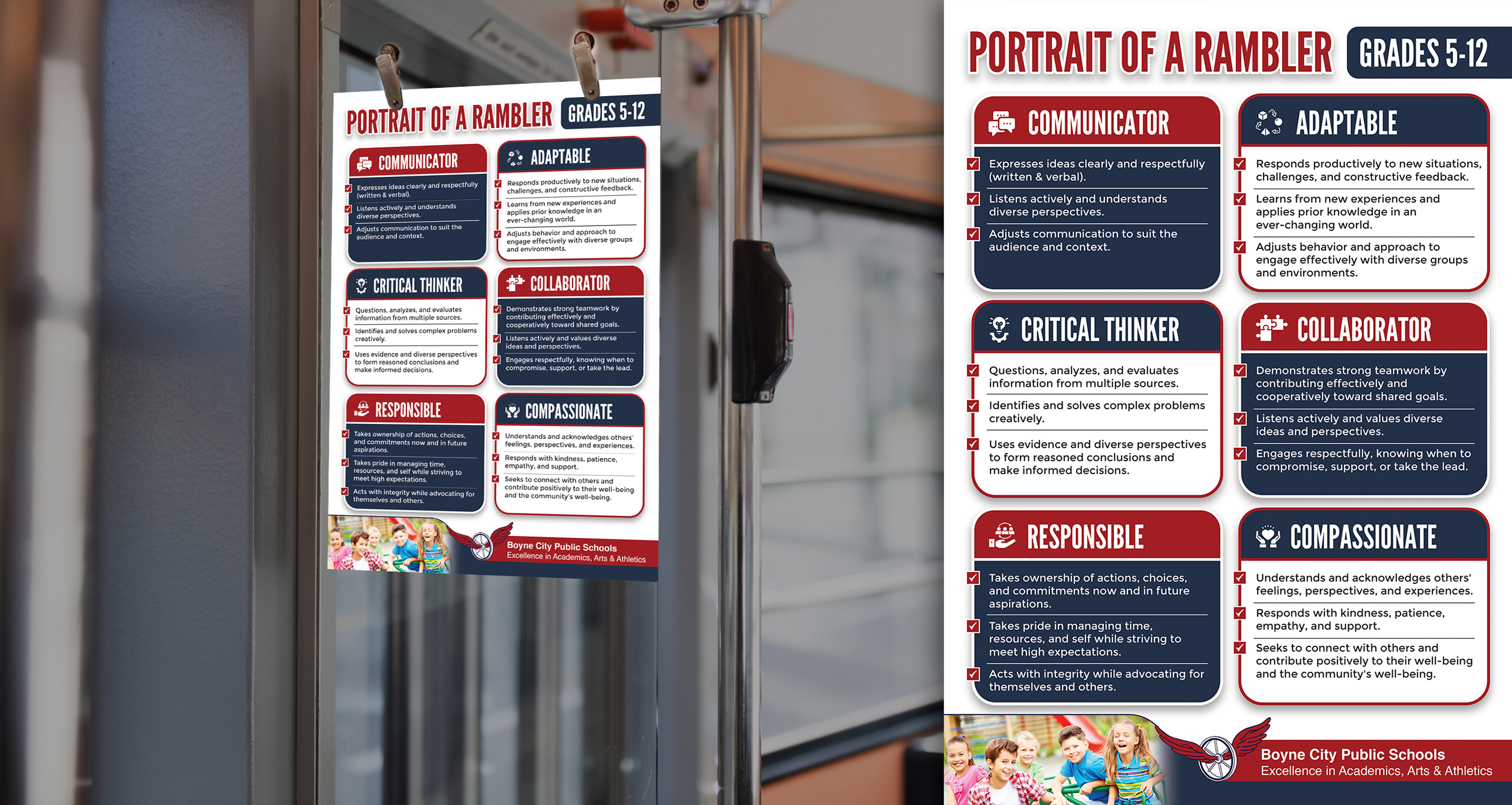 Flyer Design by Impressive Designs for Boyne City Public Schools | Design #36445154