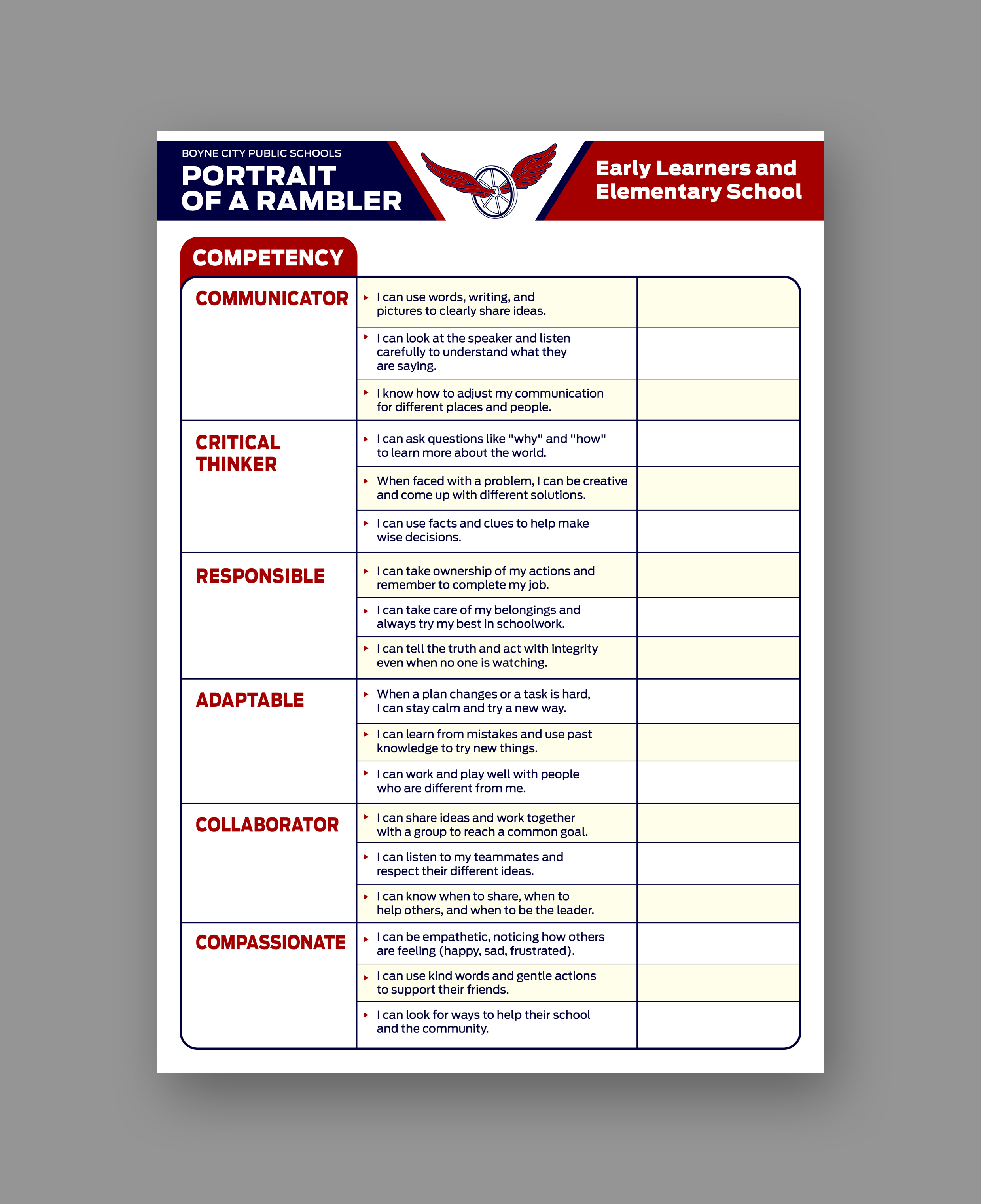 Flyer Design by ARTOGRAPHY for Boyne City Public Schools | Design #36448236